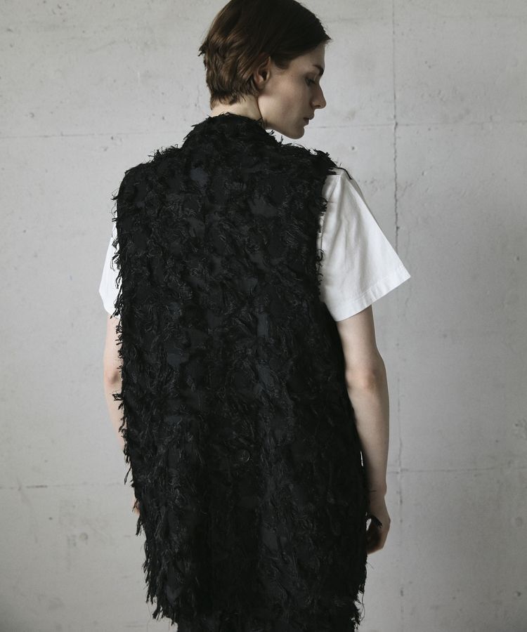 GARAGE OF GOOD CLOTHING「ジャガードダブルブレストベスト」|ベスト・ジレ|