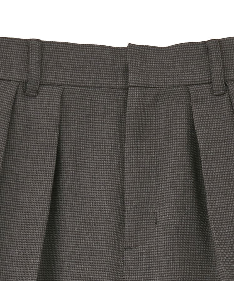 GARAGE OF GOOD CLOTHING「【日本製】ツィード調２タックワイドパンツ」|その他|