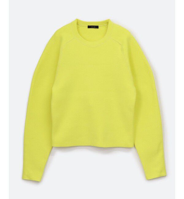 allureville「コットンスムースフォルムプルオーバー」|ニット・セーター|