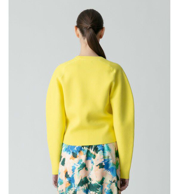 allureville「コットンスムースフォルムプルオーバー」|ニット・セーター|