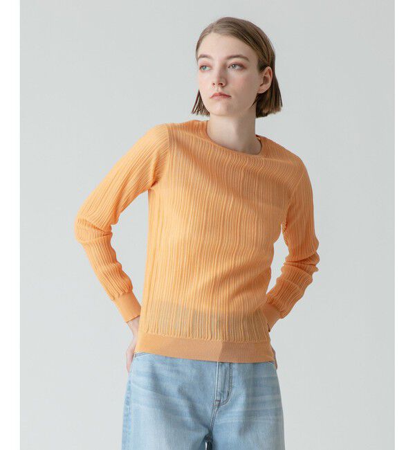 allureville「シアーストライプクループルオーバー」|その他|