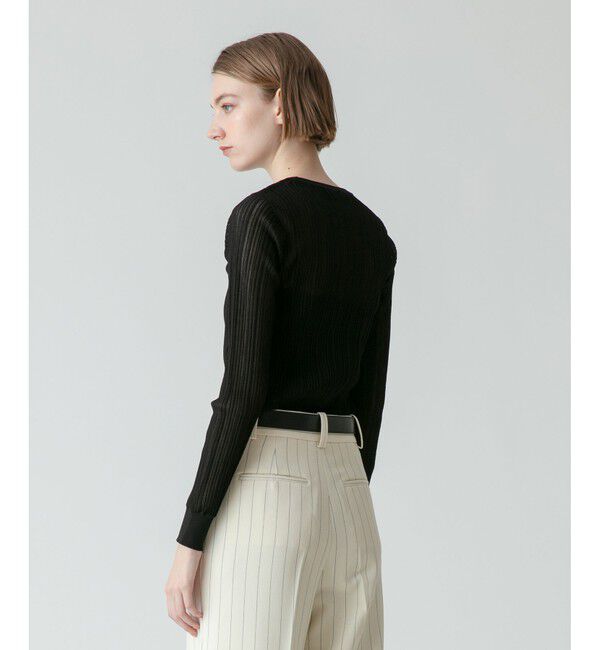 allureville「シアーストライプクループルオーバー」|その他|