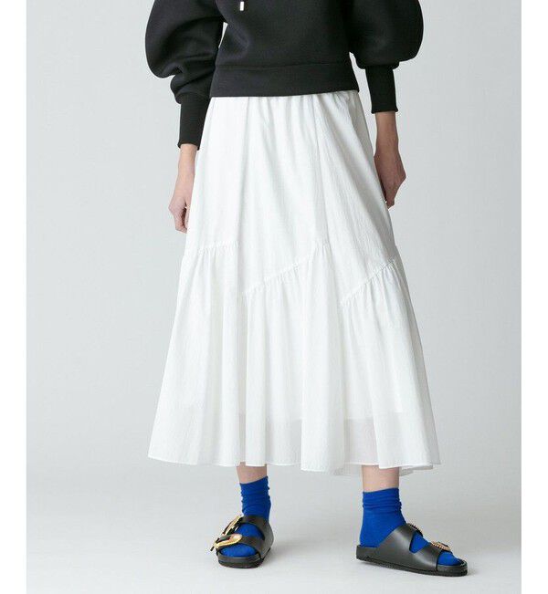 allureville「◇バイヤス切替ギャザースカート」|スカート|