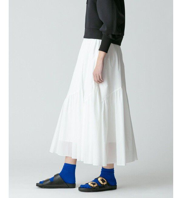 allureville「◇バイヤス切替ギャザースカート」|スカート|