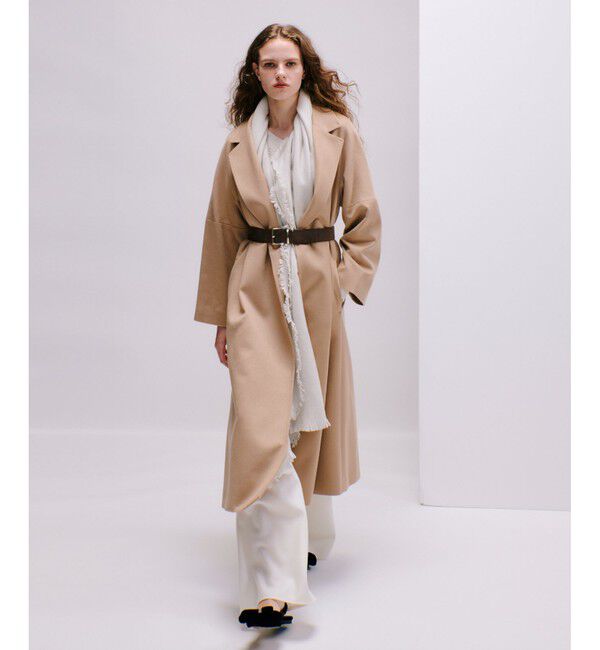 allureville「◇カシミヤビーバーコート」|その他|ベージュ