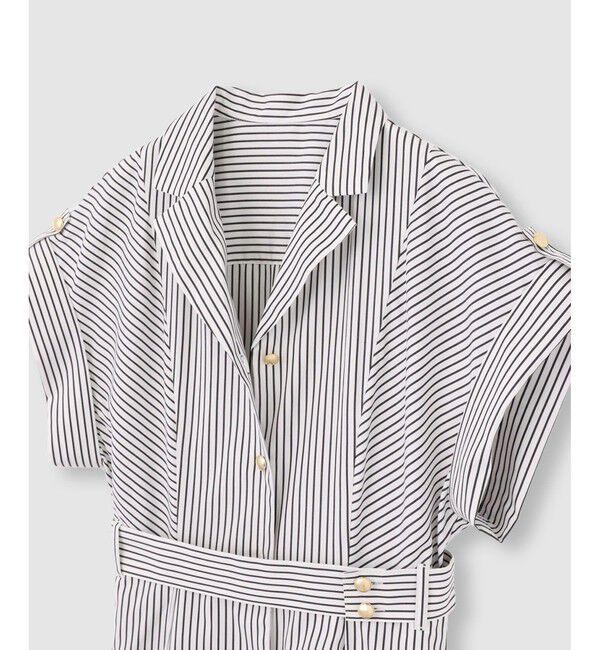 allureville「ストライプドレス」|ワンピース|