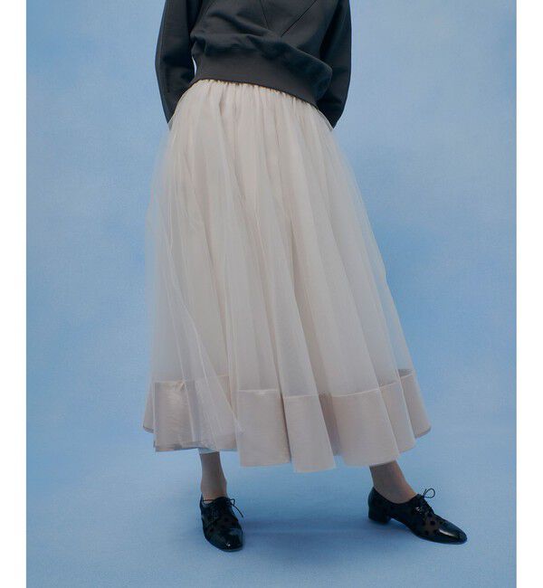 LOULOU WILLOUGHBY「【LOULOU WILLOUGHBY】チュールレイヤードスカート」|スカート|