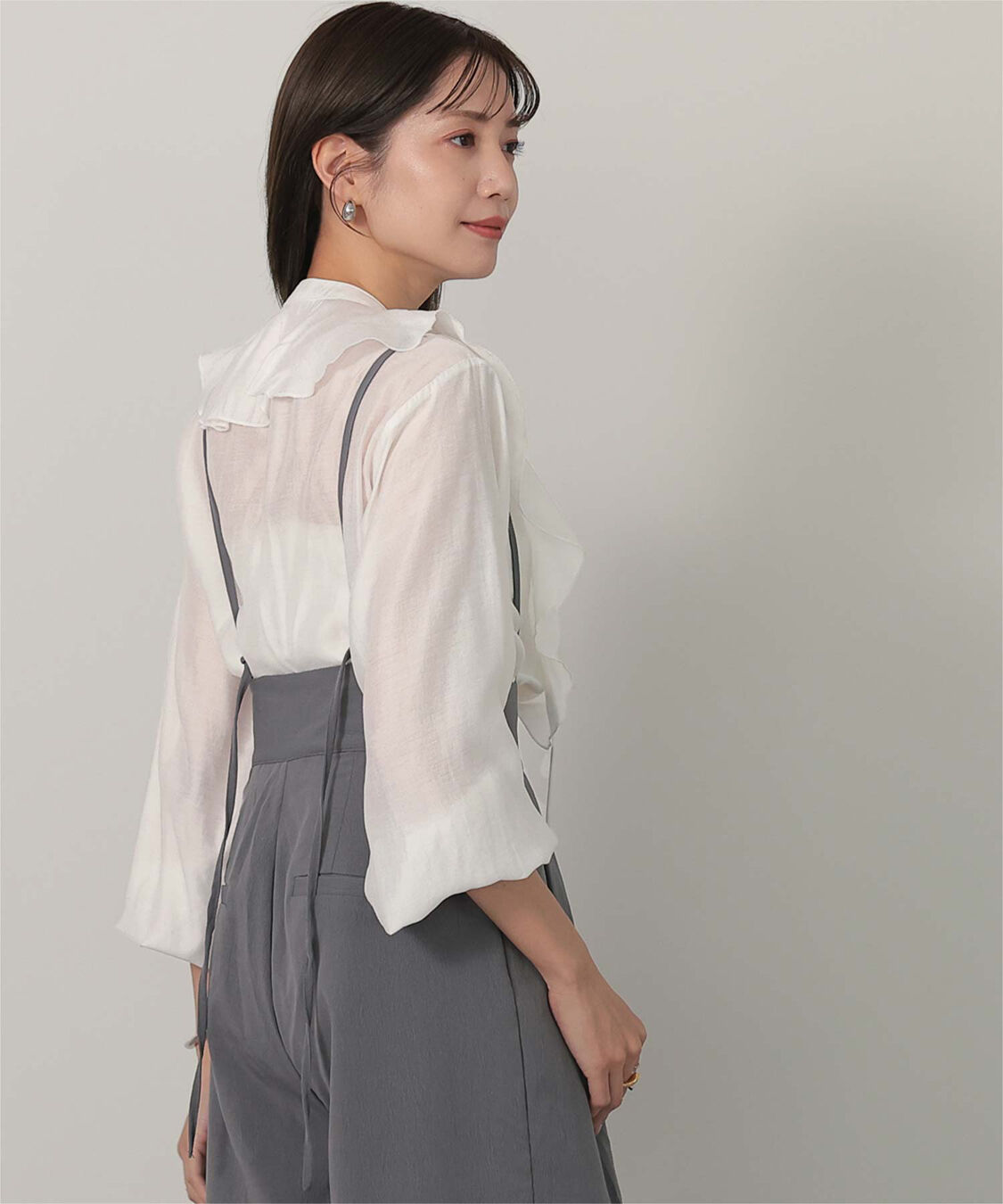 ur's「ラッフルデザインブラウス」|シャツ・ブラウス|