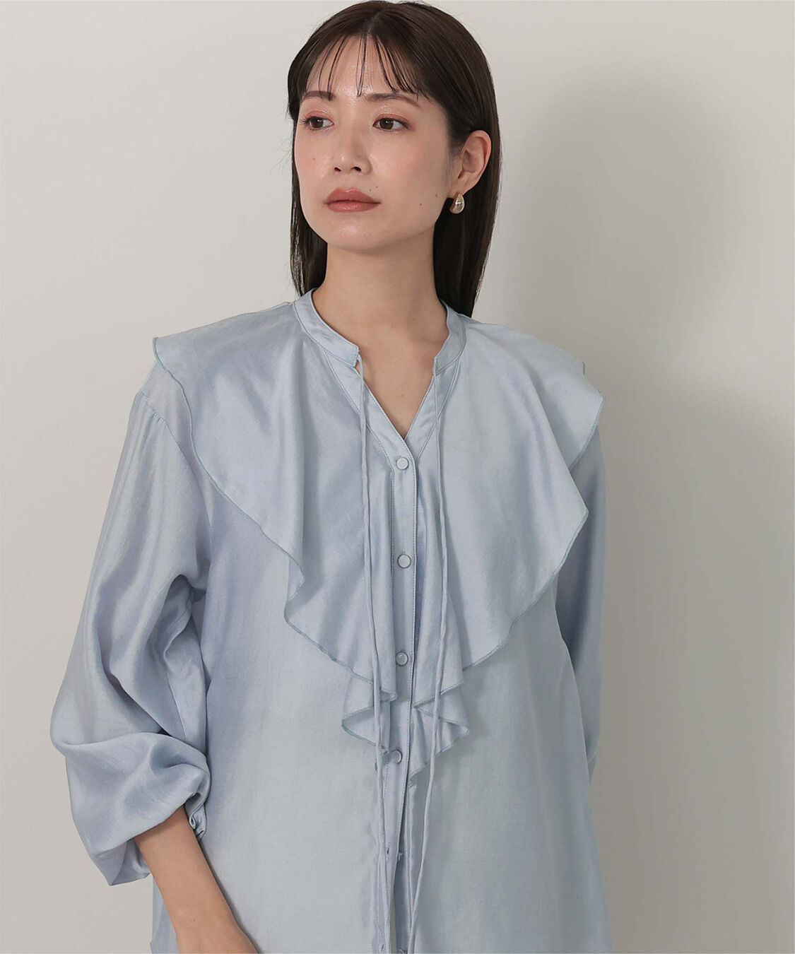 ur's「ラッフルデザインブラウス」|シャツ・ブラウス|