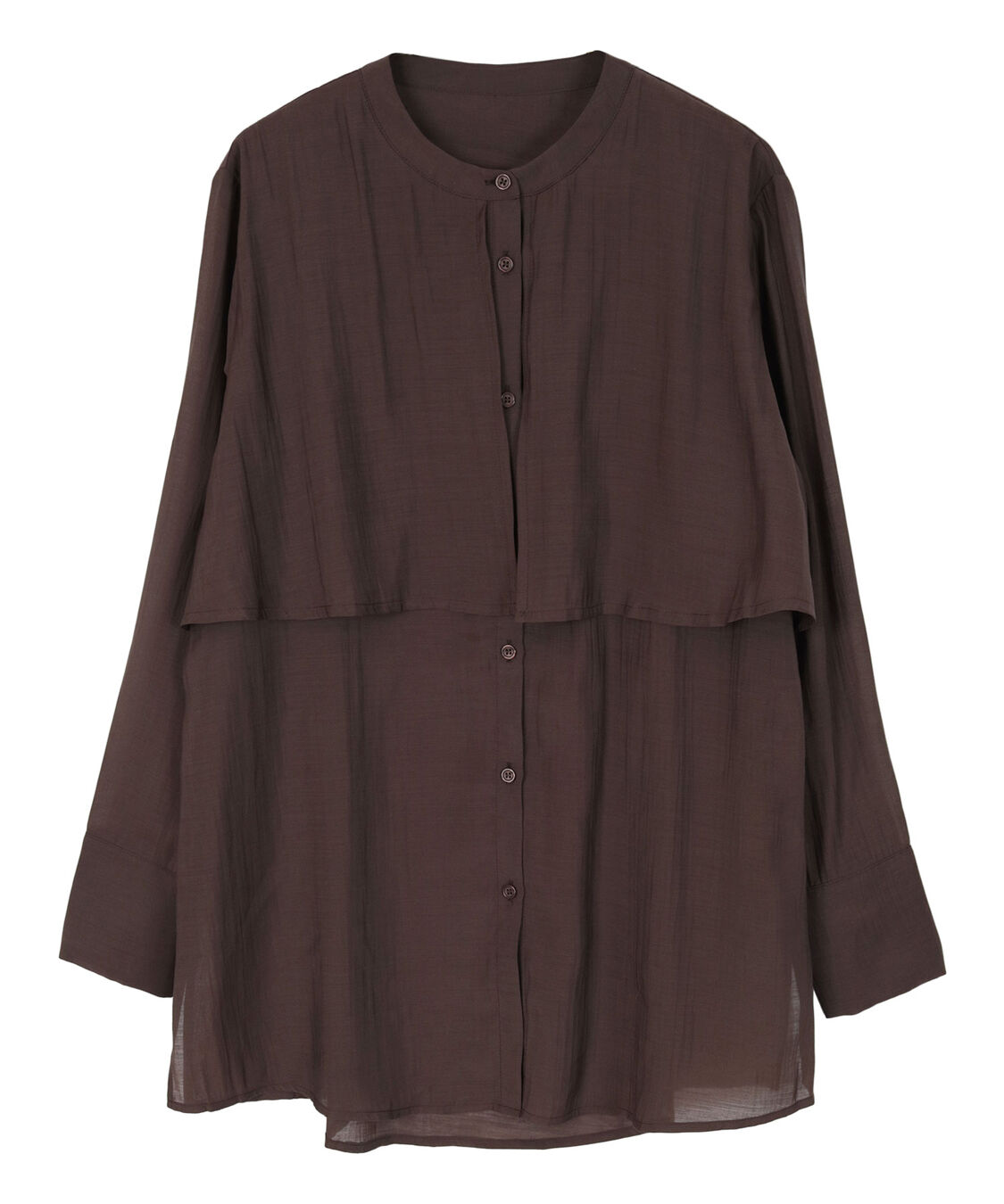 ur's「フライヨークバンドカラーシャツ」|シャツ・ブラウス|