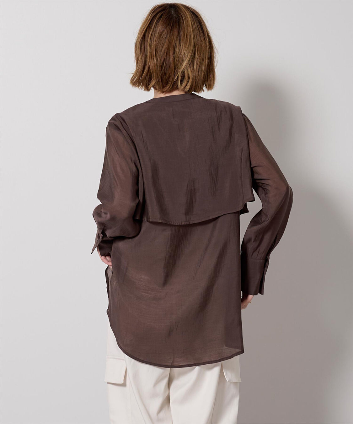 ur's「フライヨークバンドカラーシャツ」|シャツ・ブラウス|