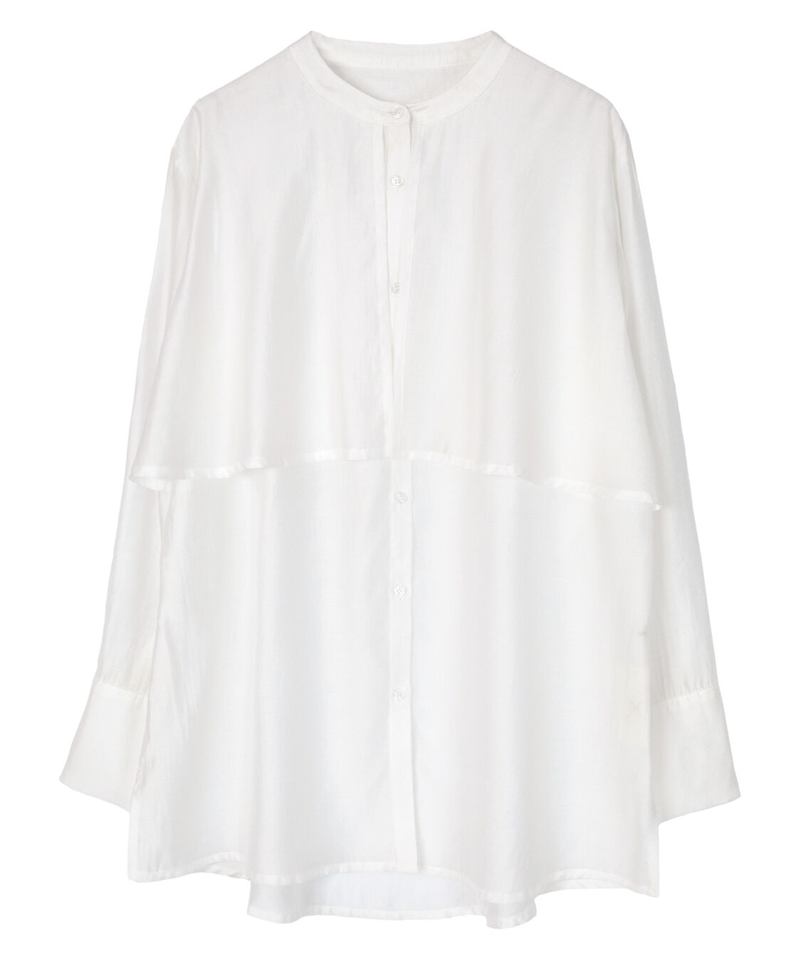 ur's「フライヨークバンドカラーシャツ」|シャツ・ブラウス|