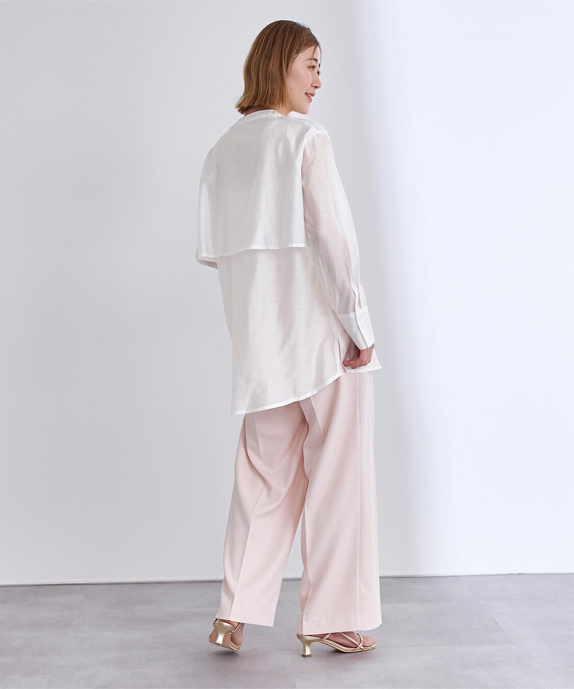 ur's「フライヨークバンドカラーシャツ」|シャツ・ブラウス|