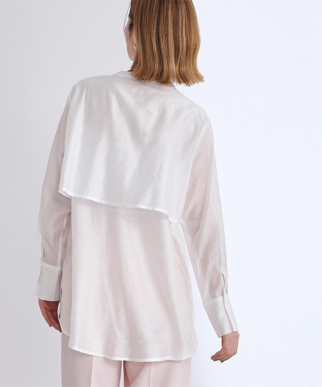 ur's「フライヨークバンドカラーシャツ」|シャツ・ブラウス|