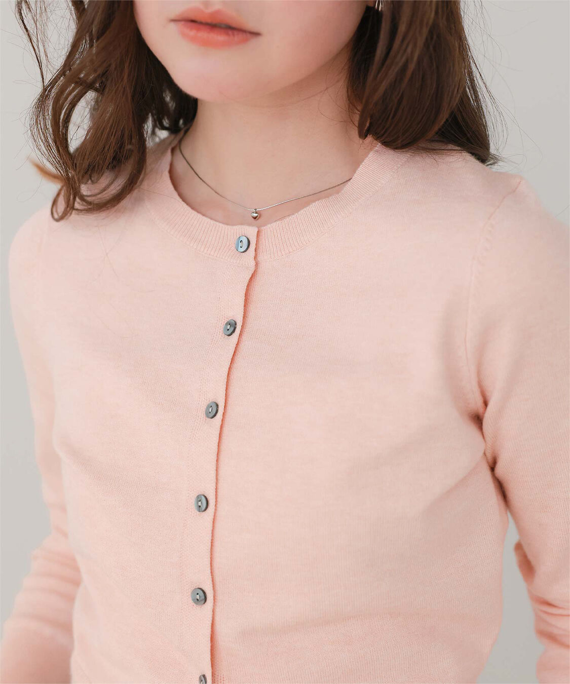 titivate「クルーネックニットカーディガン/トップス」|ニット・セーター|