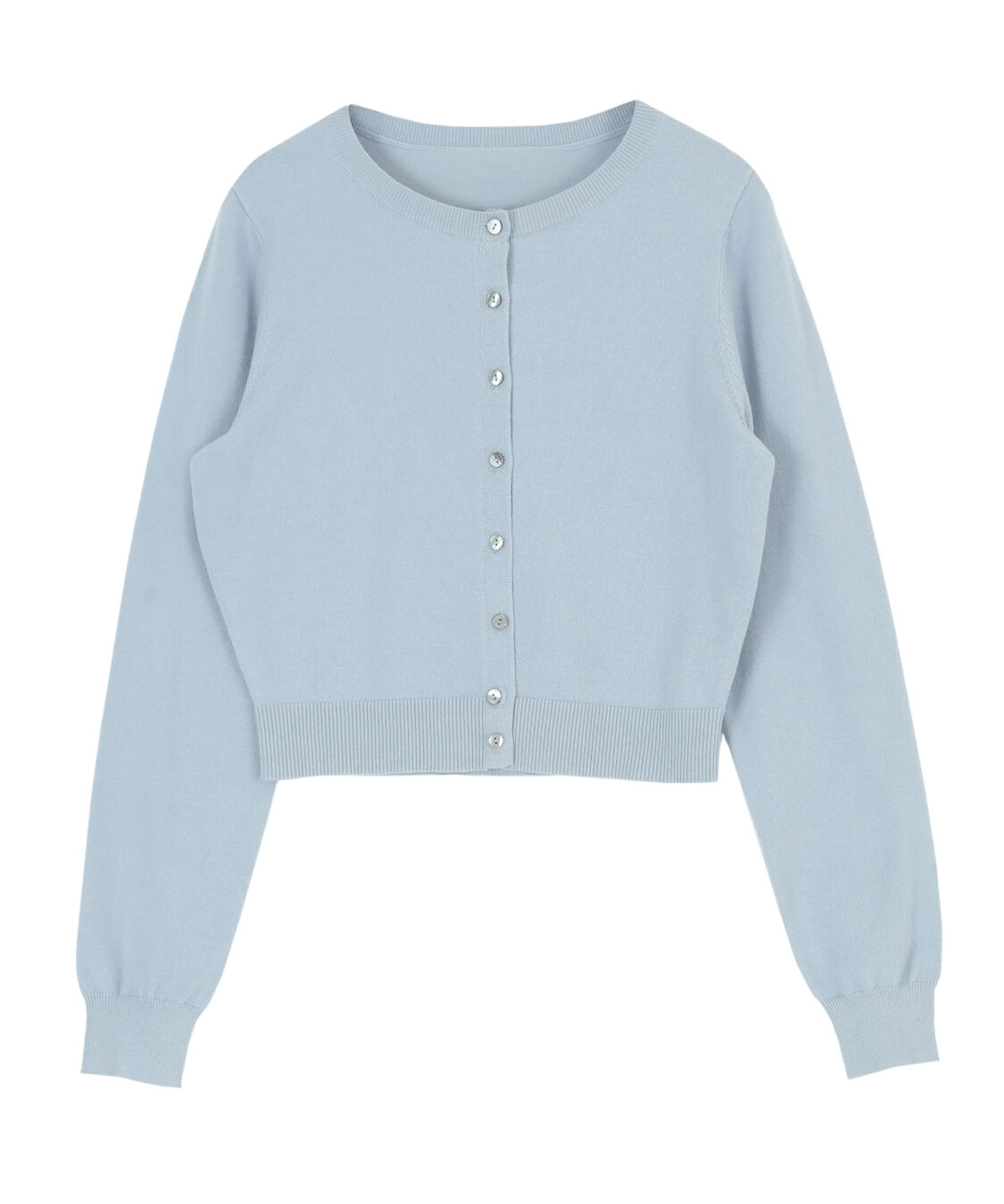 titivate「クルーネックニットカーディガン/トップス」|ニット・セーター|