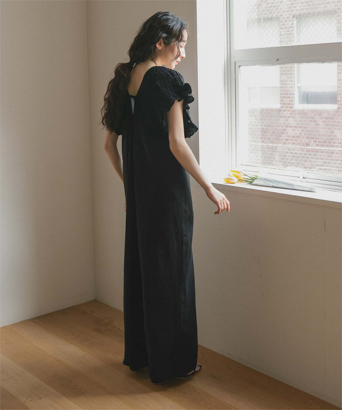 titivate「シャーリングフリルオールインワン」|オールインワン|