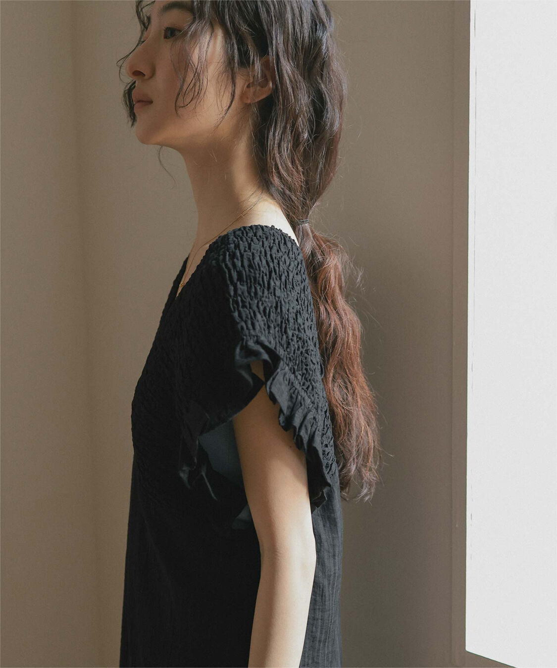 titivate「シャーリングフリルオールインワン」|オールインワン|