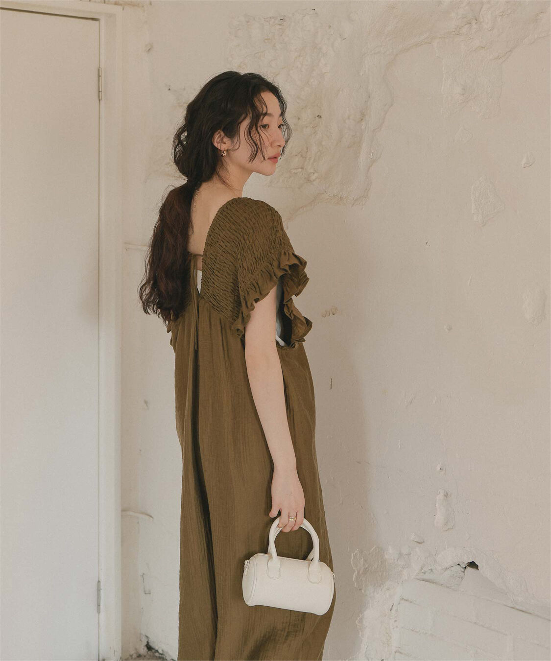 titivate「シャーリングフリルオールインワン」|オールインワン|