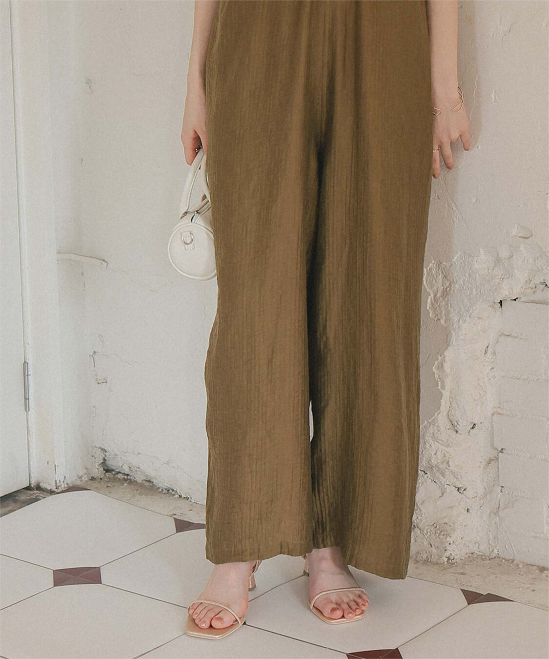 titivate「シャーリングフリルオールインワン」|オールインワン|