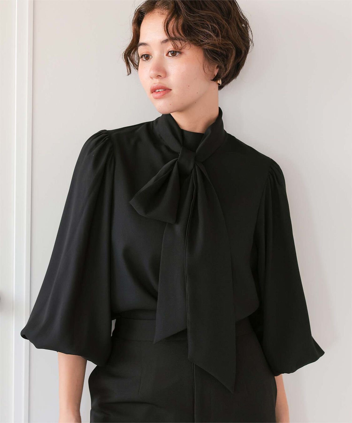 titivate「リボンボウタイブラウス」|シャツ・ブラウス|