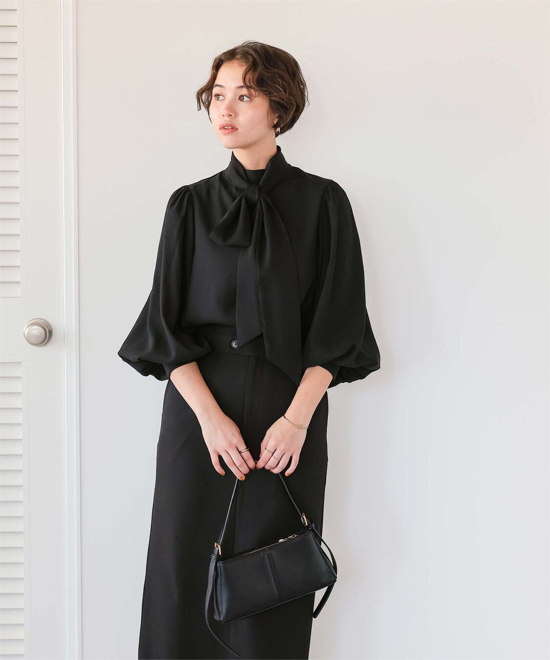 titivate「リボンボウタイブラウス」|シャツ・ブラウス|