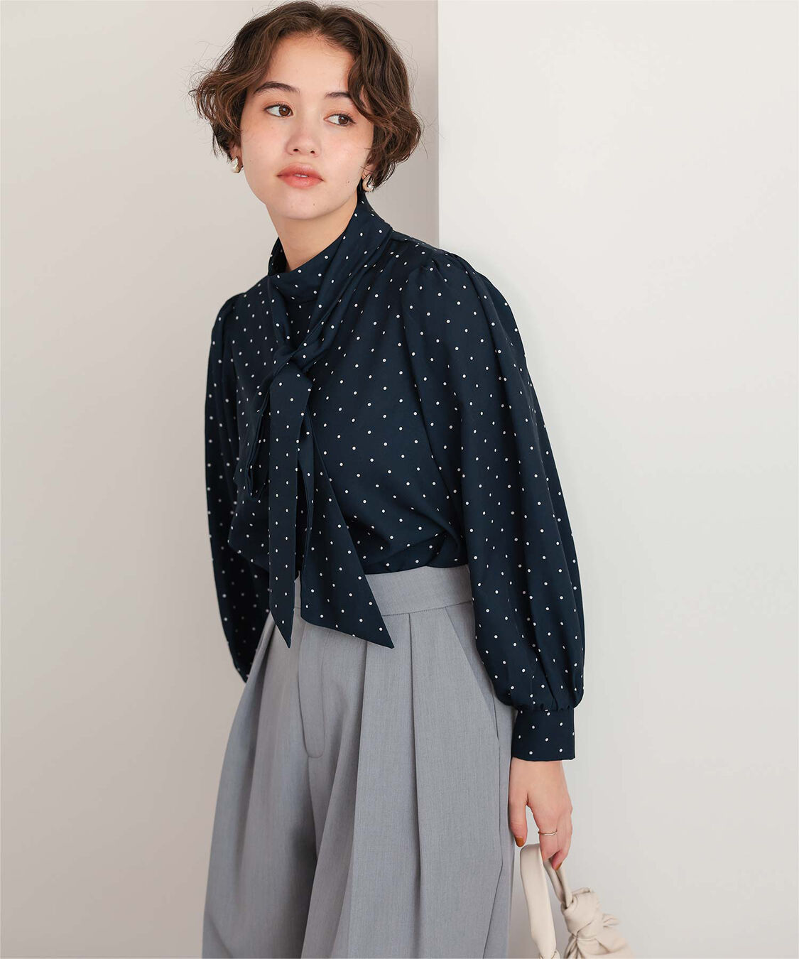 titivate「リボンボウタイブラウス」|シャツ・ブラウス|