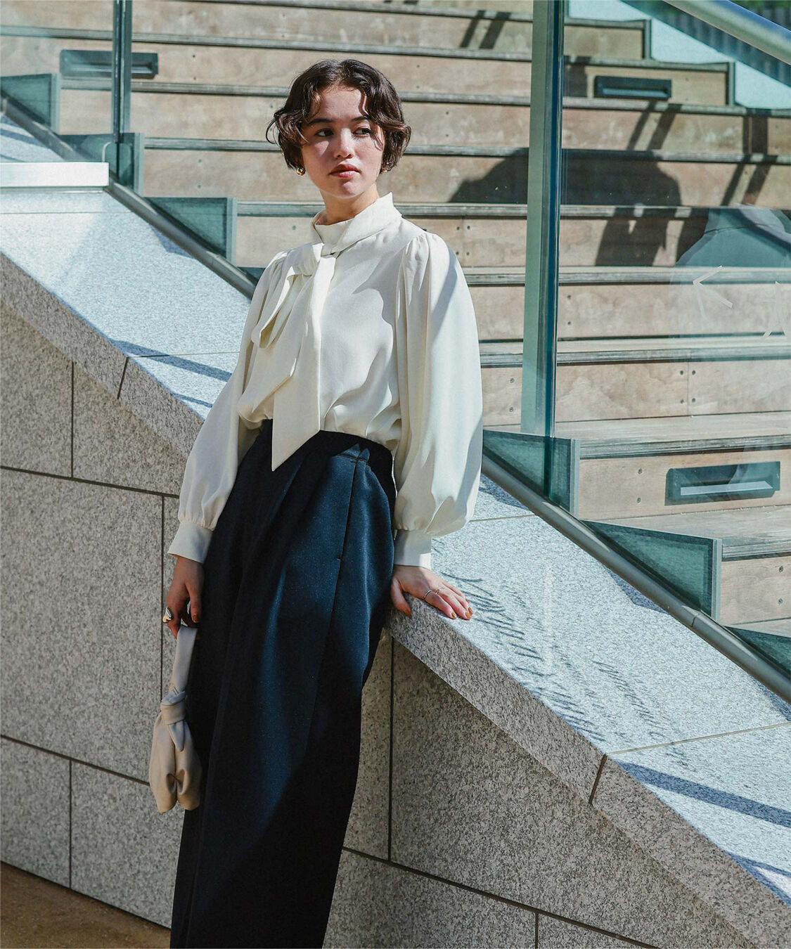 titivate「リボンボウタイブラウス」|シャツ・ブラウス|