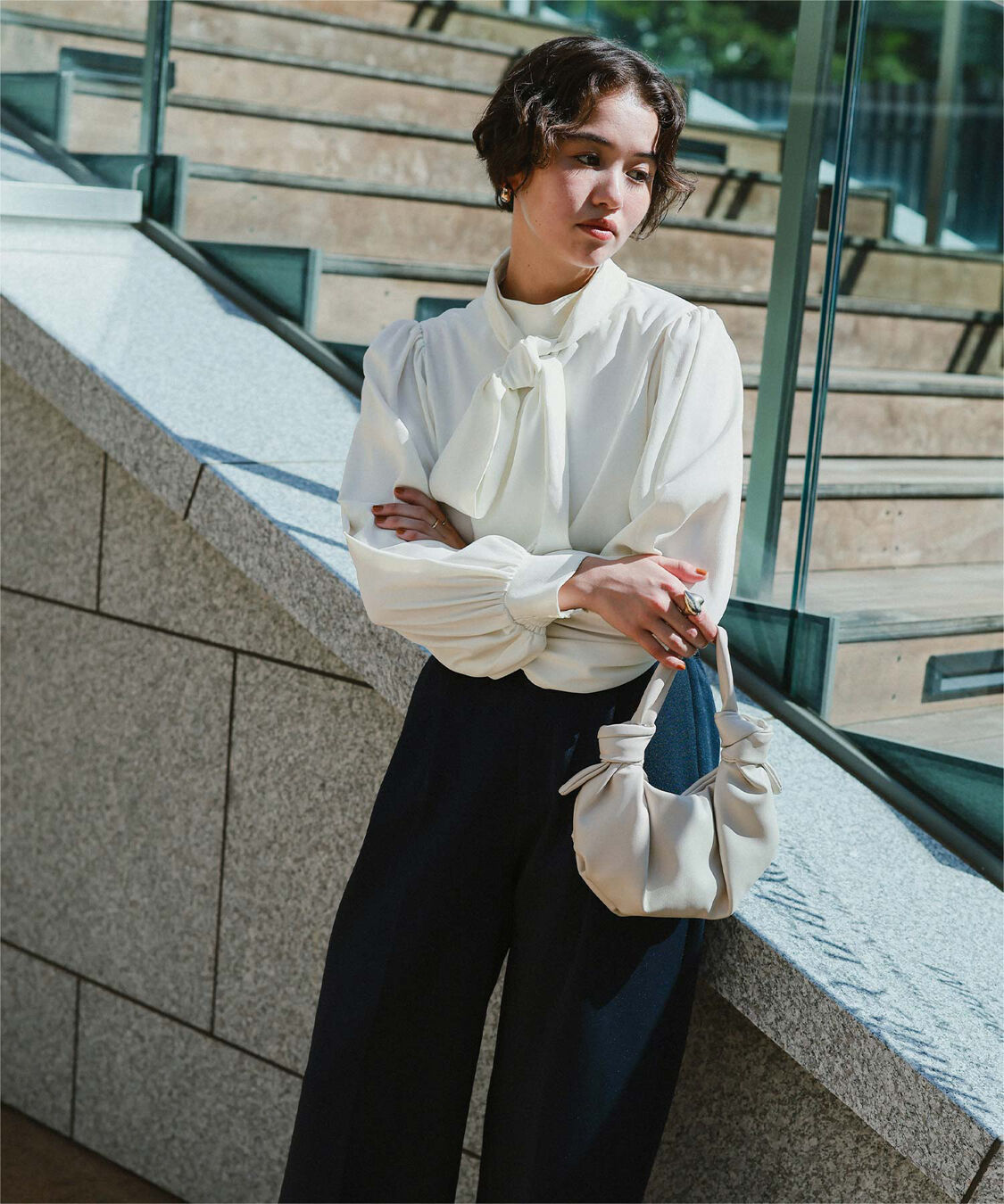 titivate「リボンボウタイブラウス」|シャツ・ブラウス|