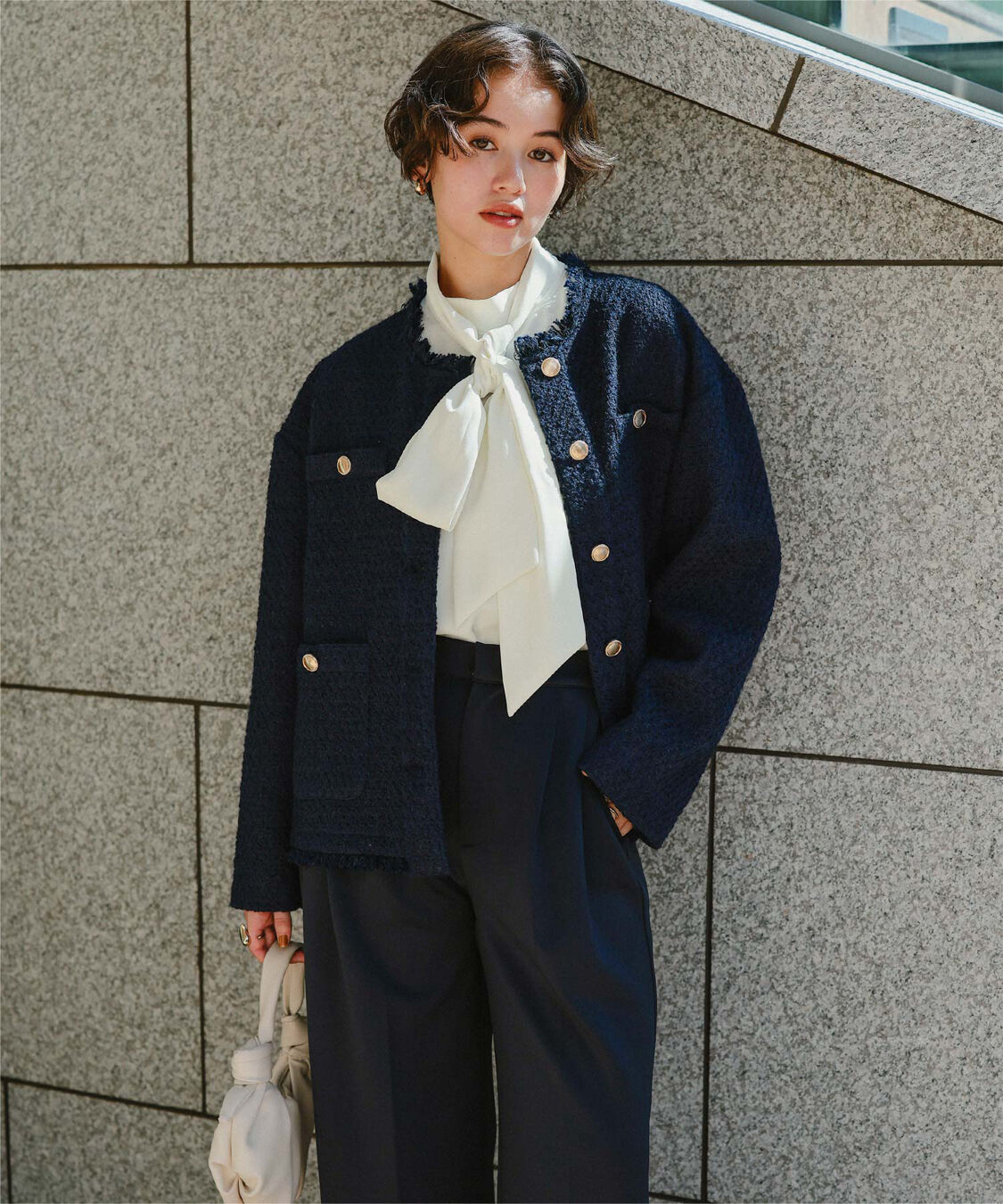 titivate「リボンボウタイブラウス」|シャツ・ブラウス|