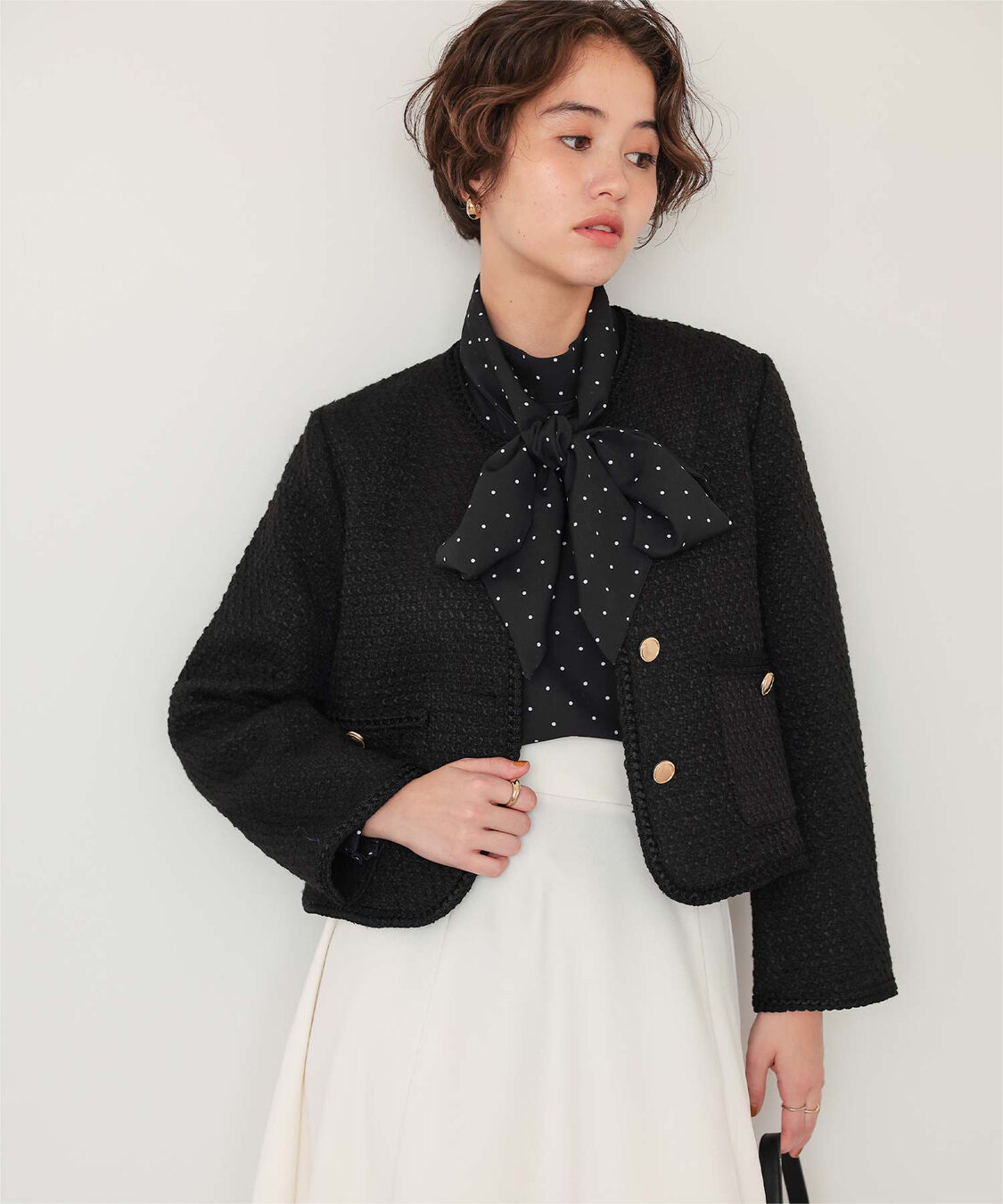 titivate「リボンボウタイブラウス」|シャツ・ブラウス|