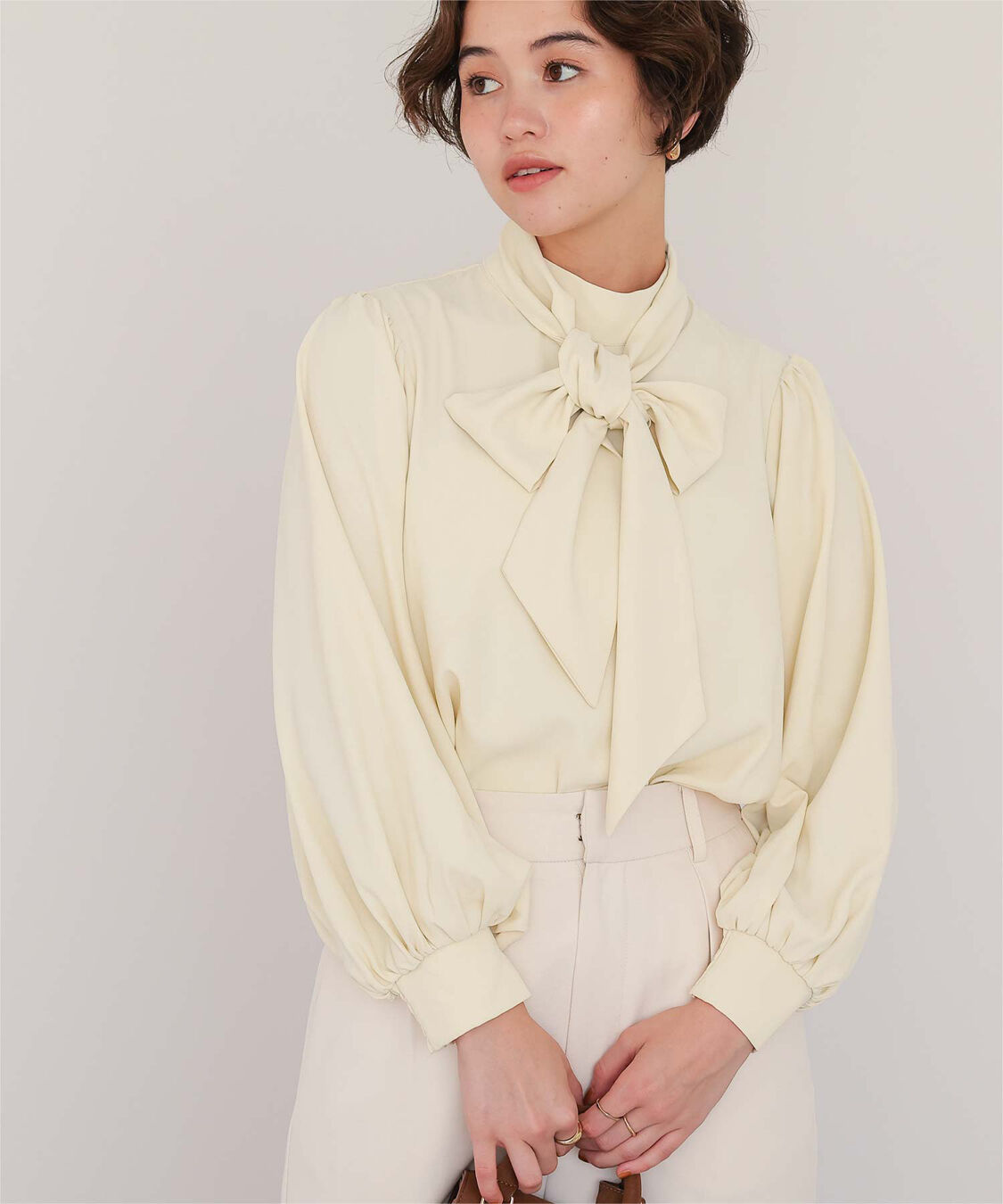 titivate「リボンボウタイブラウス」|シャツ・ブラウス|