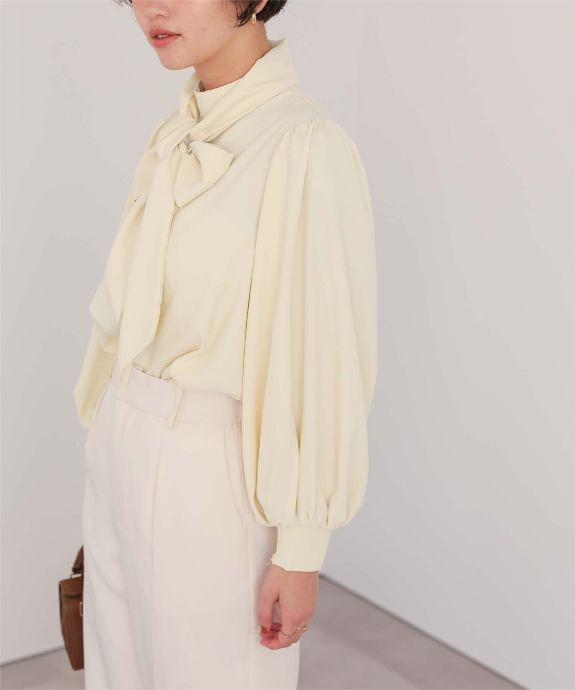 titivate「リボンボウタイブラウス」|シャツ・ブラウス|