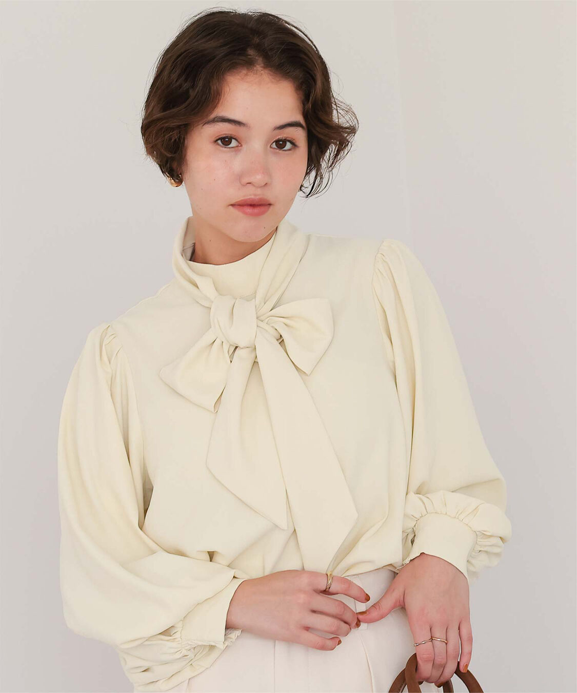 titivate「リボンボウタイブラウス」|シャツ・ブラウス|