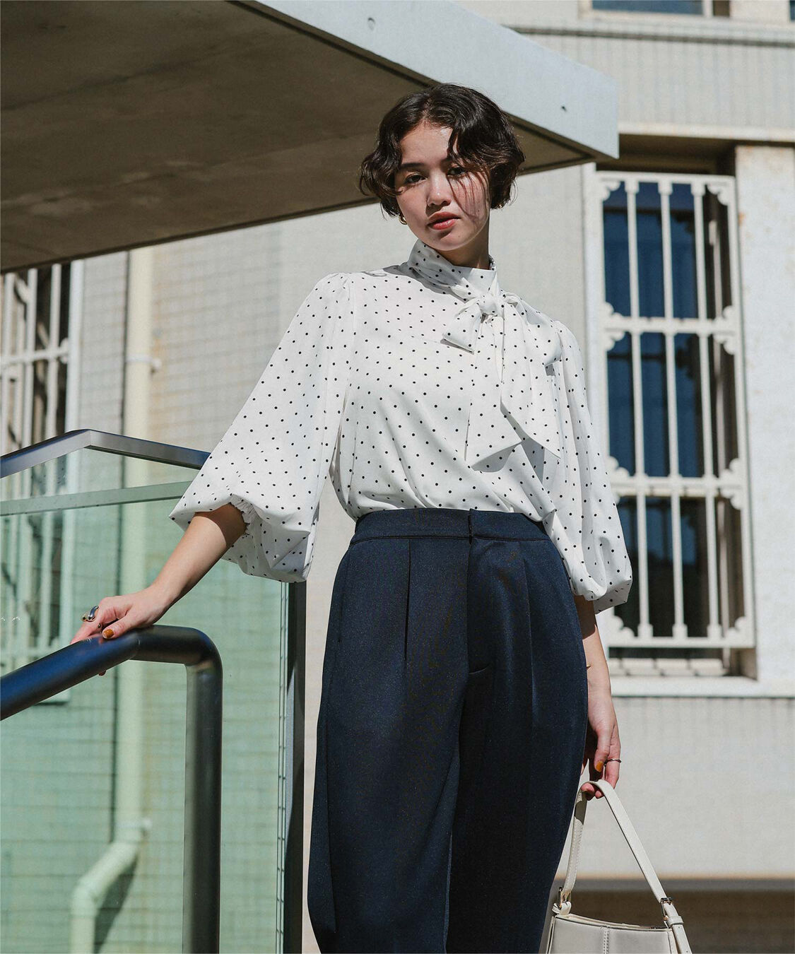 titivate「リボンボウタイブラウス」|シャツ・ブラウス|