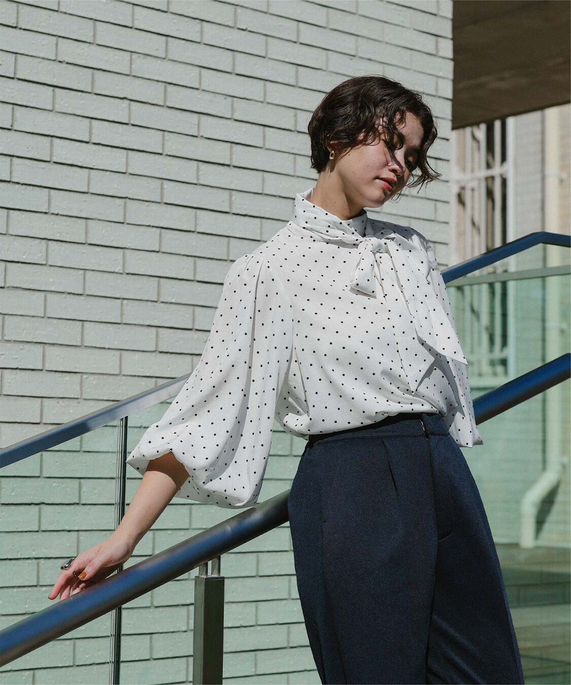 titivate「リボンボウタイブラウス」|シャツ・ブラウス|