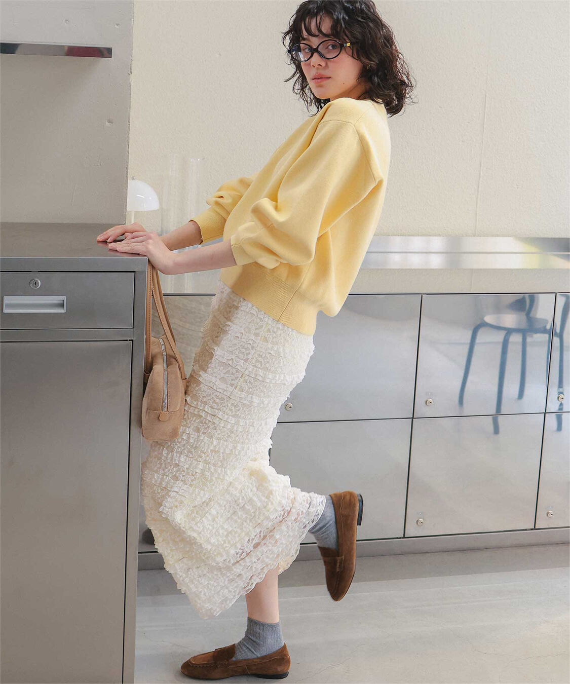 titivate「レースIラインスカート」|スカート|