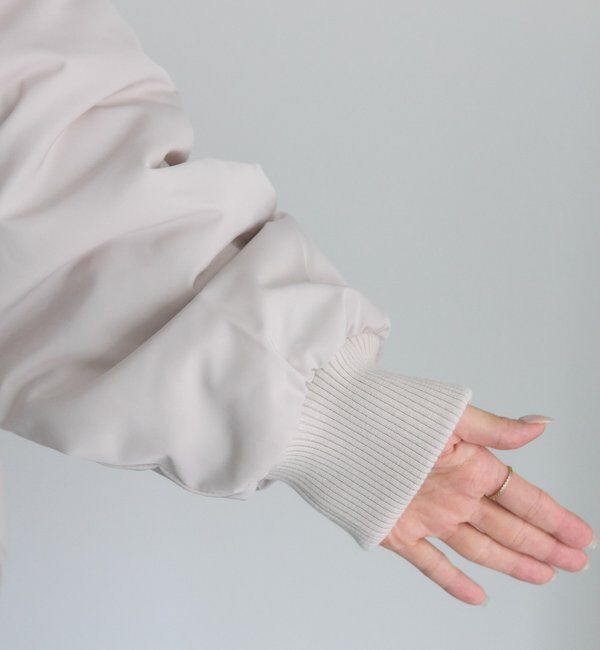  「中わたリブカラーブルゾン」|テーラードジャケット|