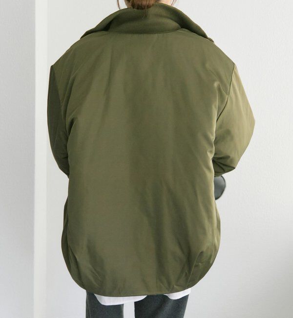  「中わたリブカラーブルゾン」|テーラードジャケット|