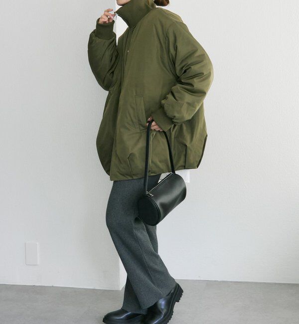  「中わたリブカラーブルゾン」|テーラードジャケット|