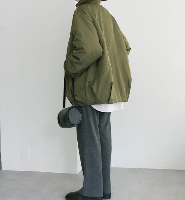  「中わたリブカラーブルゾン」|テーラードジャケット|