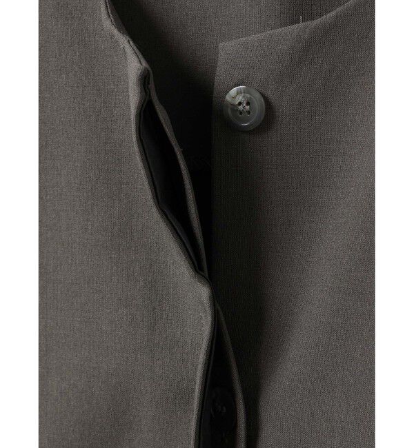 mizuiro ind「mizuiro ind フロントフライコクーンジレ」|ベスト・ジレ|