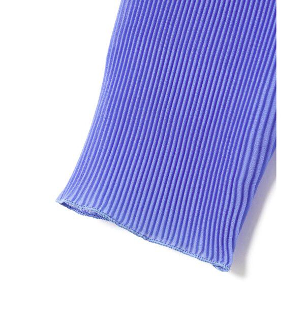 mizuiro ind「mizuiro ind プリーツクルーネックプルオーバー」|Tシャツ・カットソー|