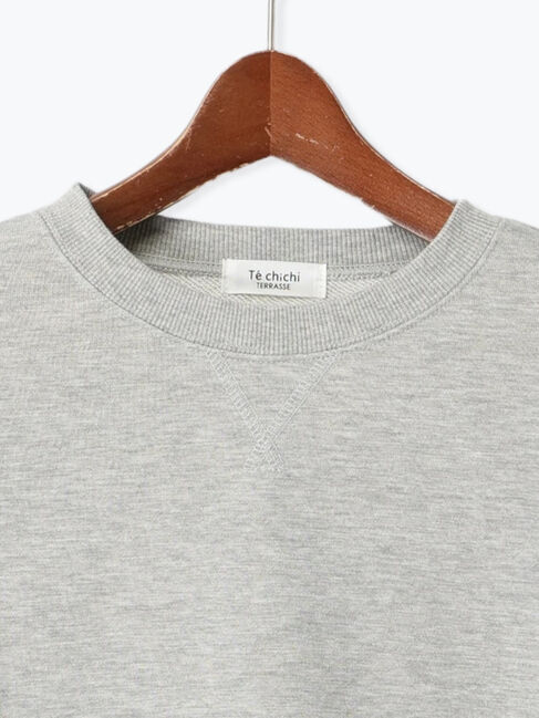 Te chichi TERRASSE「ラメ裏毛トップス」|Tシャツ・カットソー|