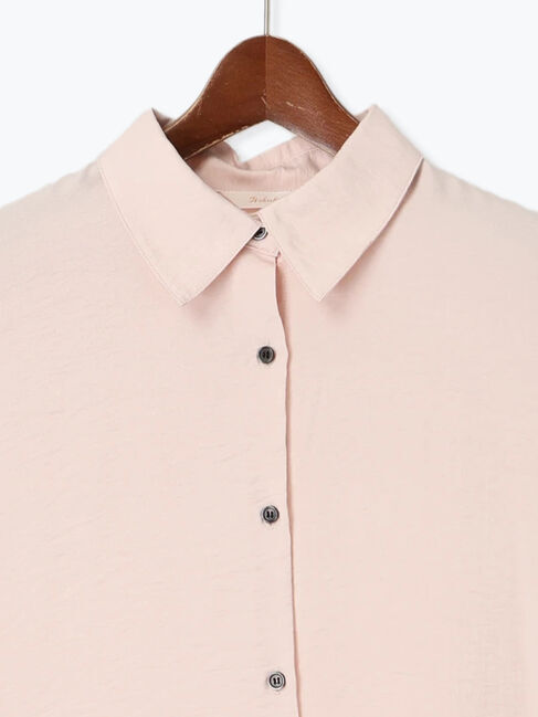 Te chichi「シャイニースパンドルマンシャツ《2025spring catalog item》」|シャツ・ブラウス|