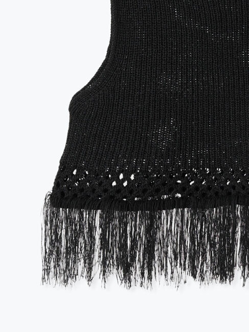 Lugnoncure「フリンジニットビスチェ」|ニット・セーター|