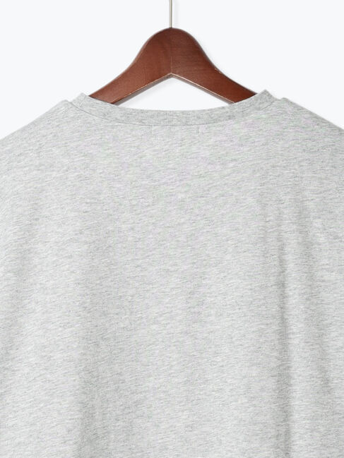 Te chichi TERRASSE「【接触冷感】レース刺繍クロップドTシャツ」|Tシャツ・カットソー|