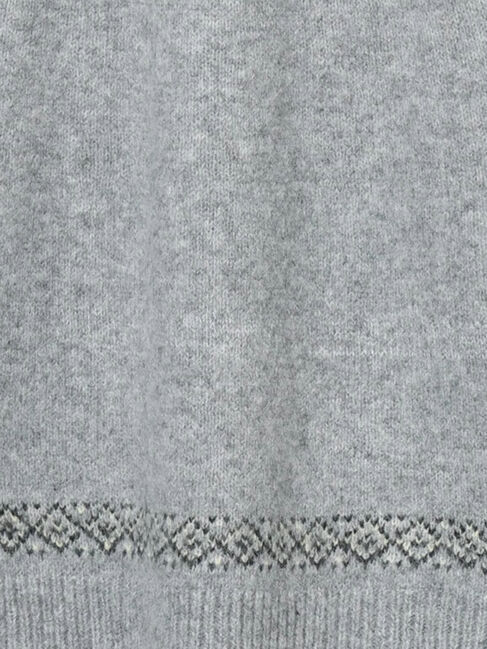 Lugnoncure「配色求心柄ニット」|ニット・セーター|