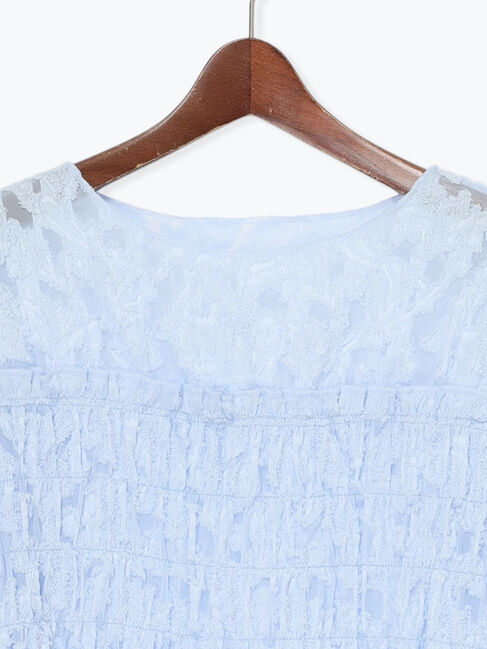 Te chichi「【宮本茉由着用】カットジャガードチュニックブラウス」|シャツ・ブラウス|