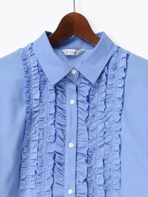 Te chichi「フロントフリルシャツ」|シャツ・ブラウス|